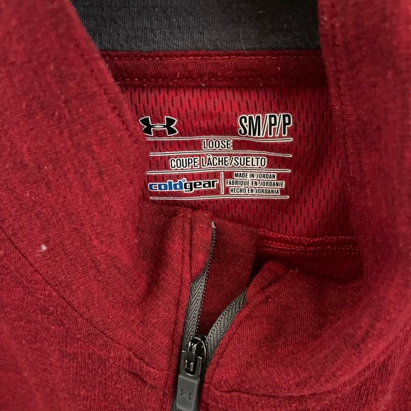 Mens Under Armour Half Zip - Picture 2 of 2